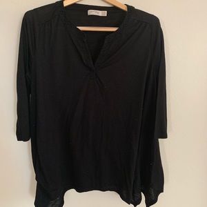 Black Faded Glory Top